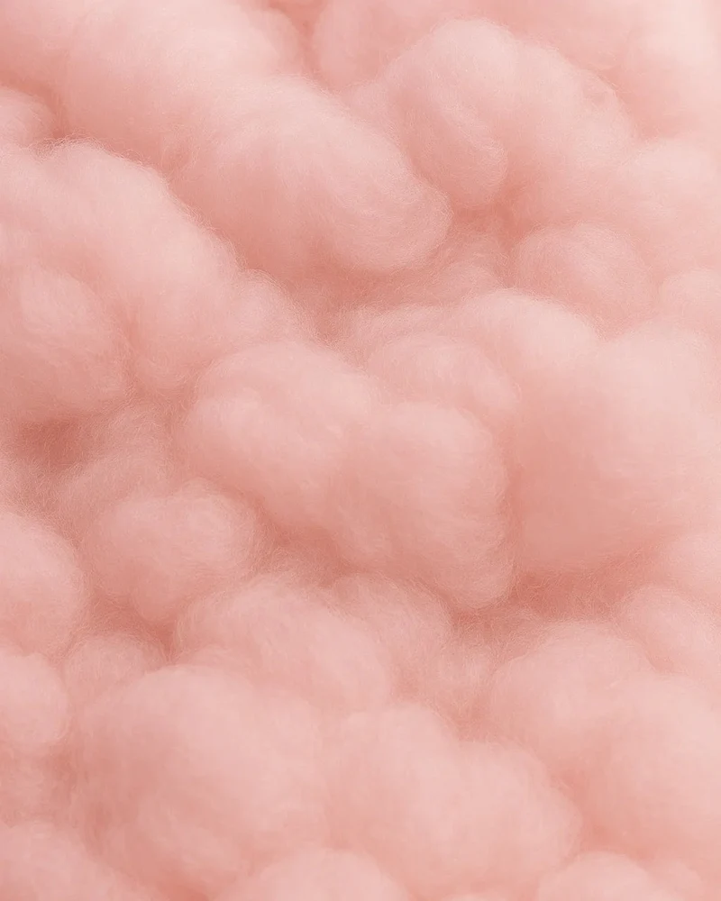 Natural Cotton Swabs Bamboo - Pink