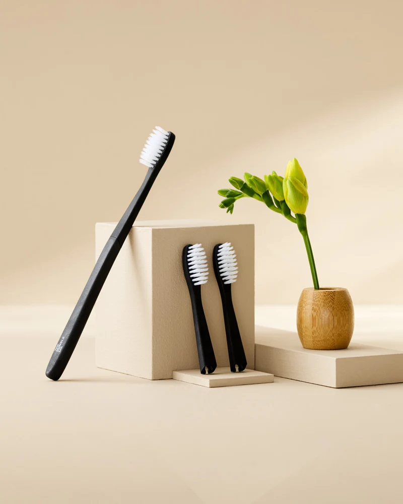 Plant-Based Toothbrush - Soft 3x heads
