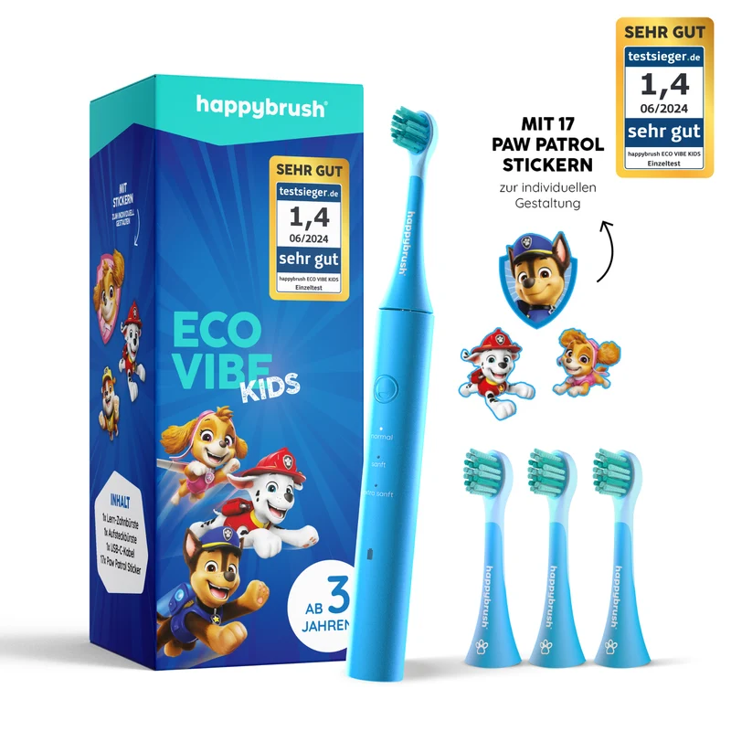 Eco Vibe Kids Lern-Zahnbürste Paw Patrol