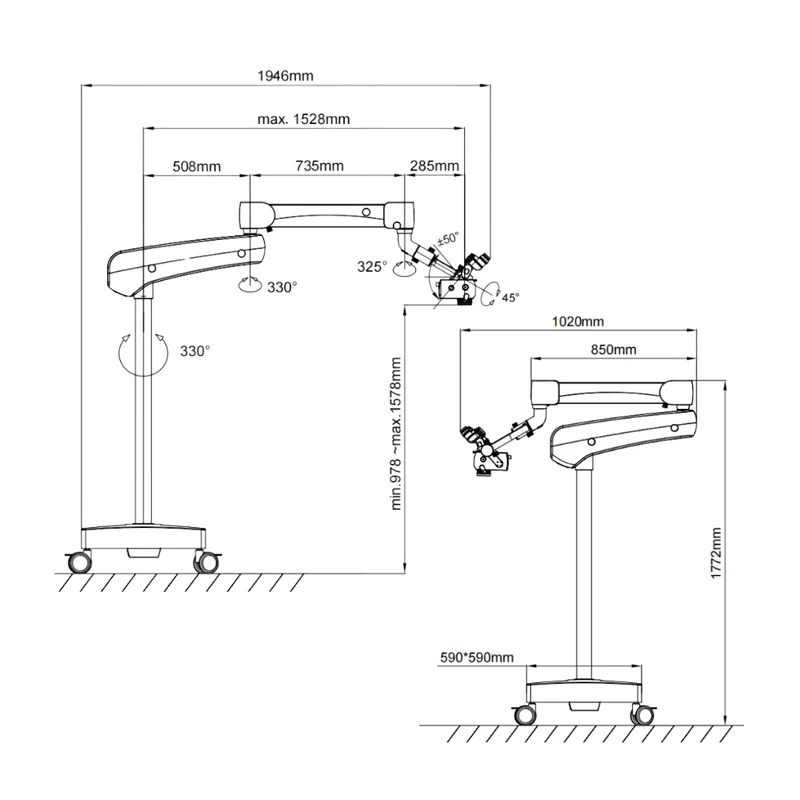 Dentalmikroskop C-CLEAR-2 Zoom