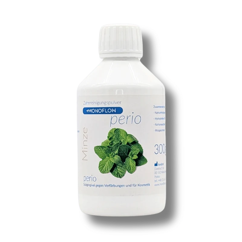 Prophylaxepulver MONOFLOW PERIO | Natriumhydrogencarbonat 20µm | 1 x 300g