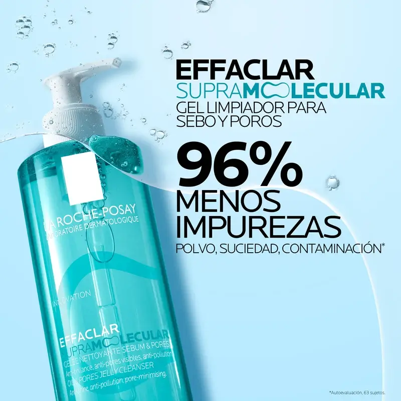 La Roche-Posay Effaclar Supramolecular Cleansing Gel, 400 ml