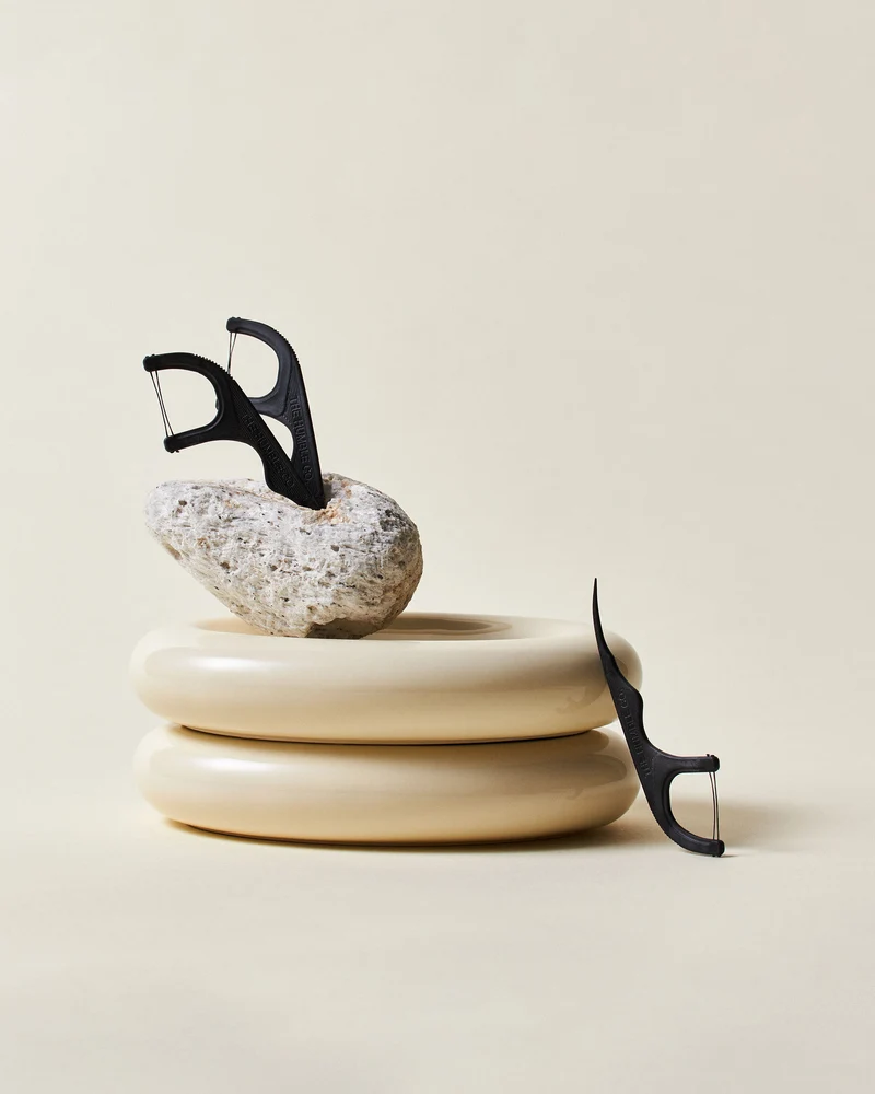 Floss Picks - Charcoal