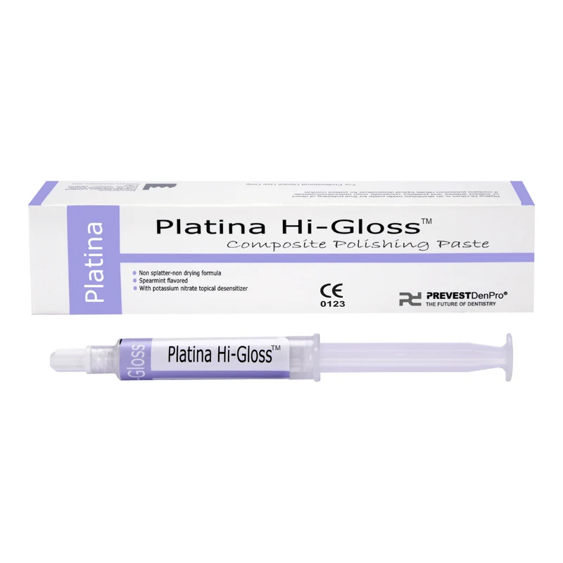 Platina Hi-Gloss® | 4 g Polierpaste für Komposit Keramik Zirkonium und Metall