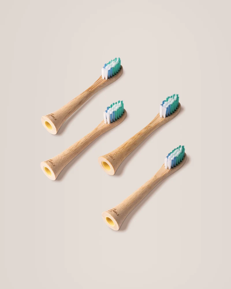 Philips Sonicare Electrical Toothbrush Heads Bamboo Reminder Bristle x4 - soft