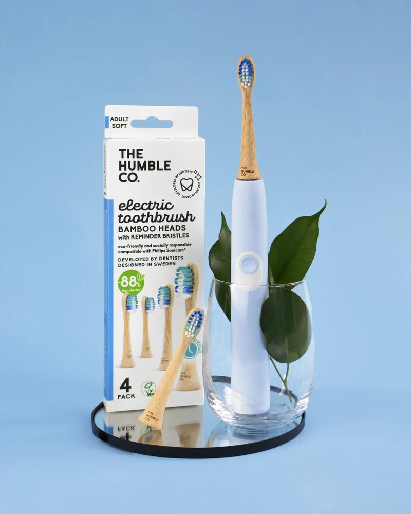 Philips Sonicare Electrical Toothbrush Heads Bamboo Reminder Bristle x4 - soft