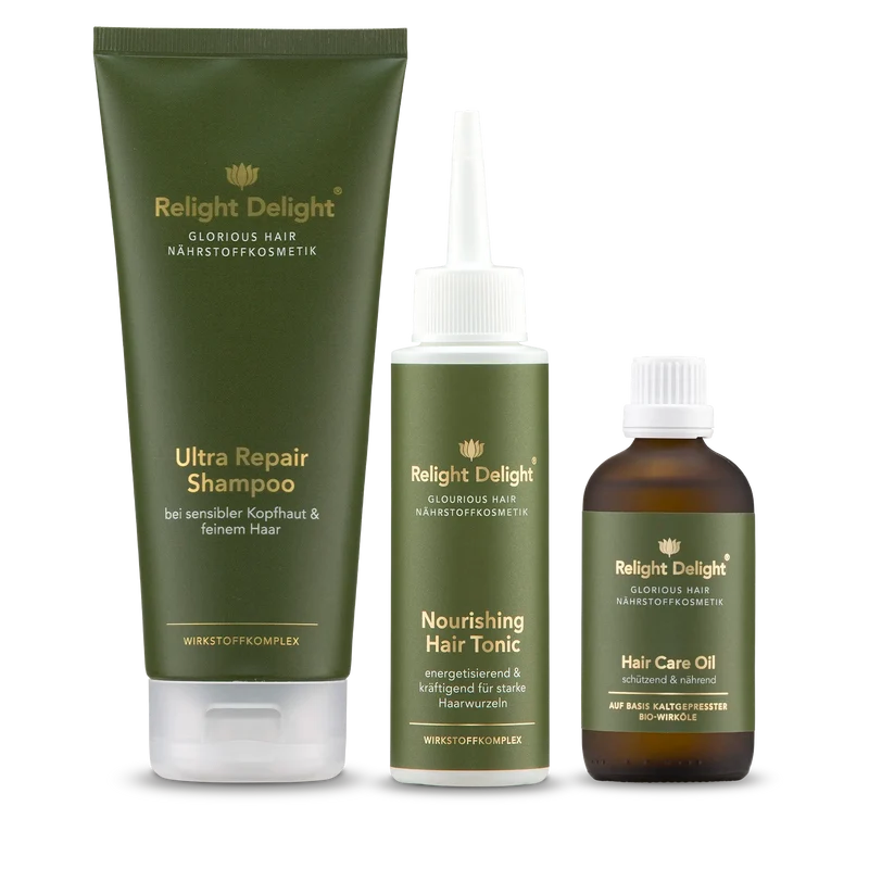 Glorious Hair - Haarpflege-Set - Keratin Power - frei von Parfüm