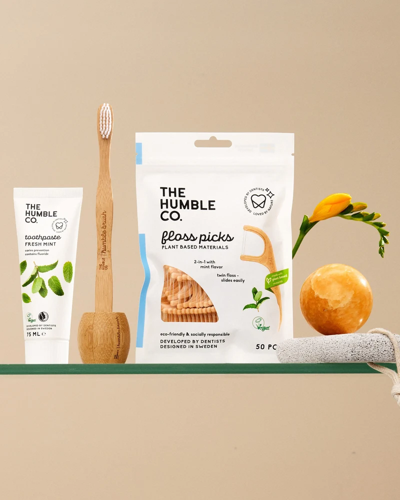 Humble Brush Bamboo - Soft - White