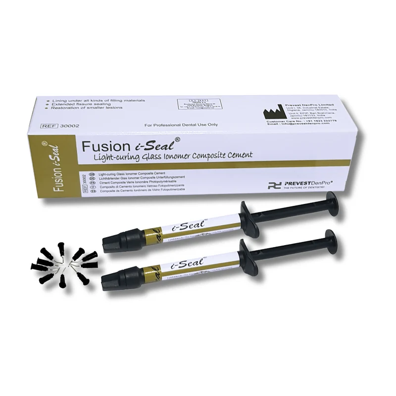 Fusion® i-Seal | Liner Glasionomerzement lichthärtend | 2 x 2g