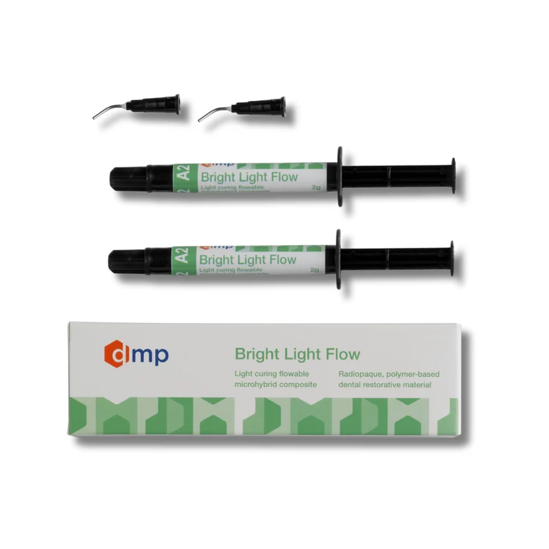 BRIGHT LIGHT Flow | Lichthärtendes Mikrohybrid-Komposit | 4 x 2g | A2 + A3