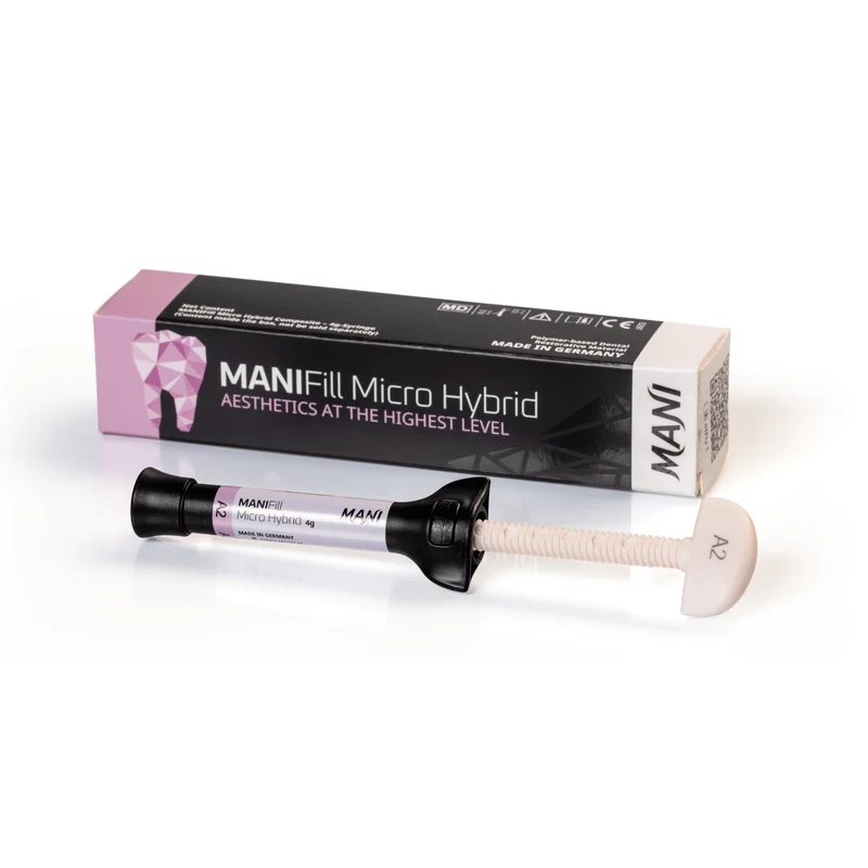 MANIFill Micro Hybrid | Lichthärtendes Microhybrid-Komposit | 4g Spritze