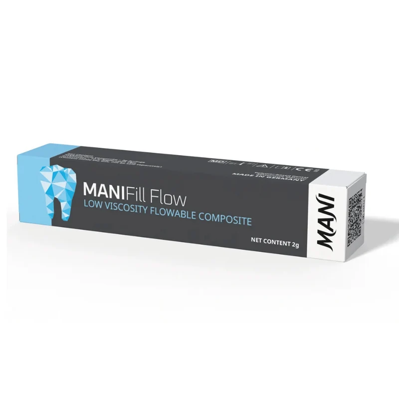 MANIFill Flow | Fließfähiges Lichthärtendes Flow Komposit | 2 g Spritze mit 10 Applikationsspitzen