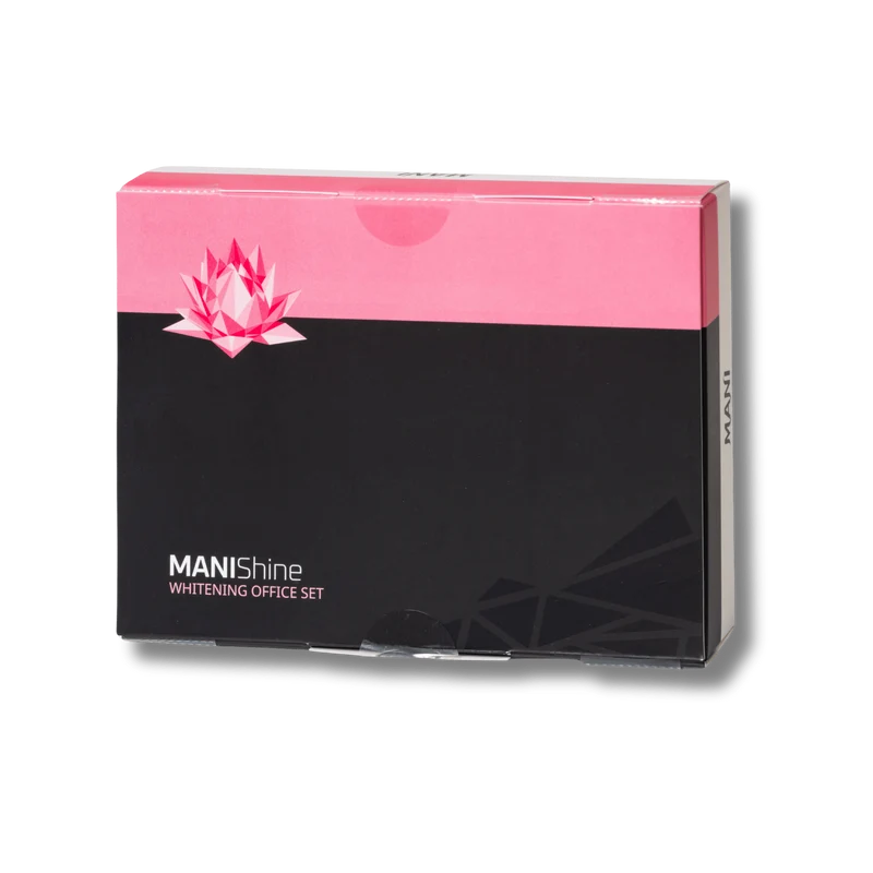 MANIShine Whitening Office Set - Bleachingmaterial mit 35% Wasserstoffperoxid
