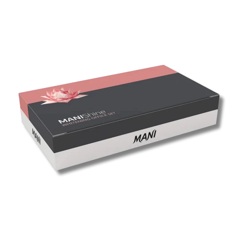 MANIShine Whitening Office Set - Bleachingmaterial mit 35% Wasserstoffperoxid