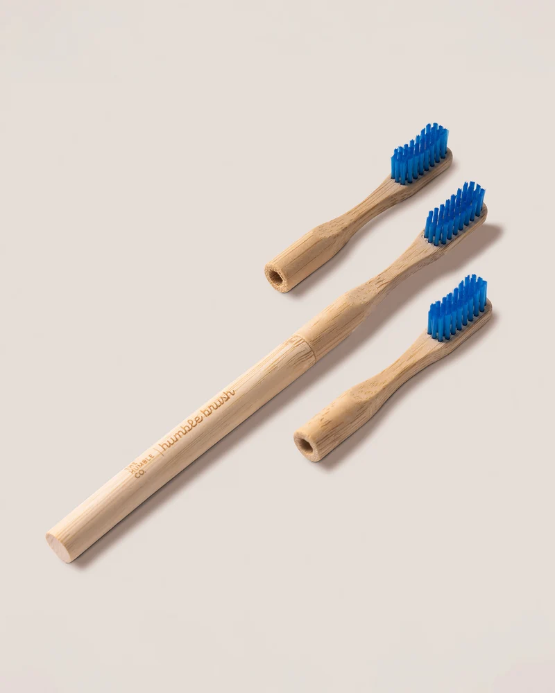 Replaceable Head Humble Brush - Medium - Blue