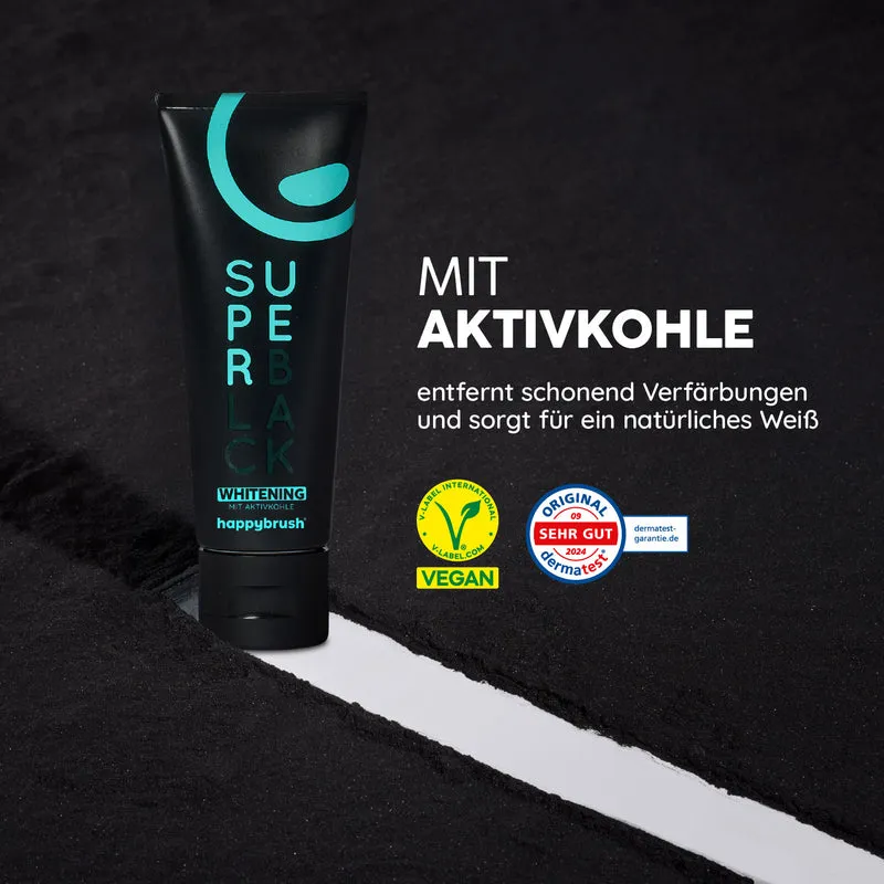 Superblack Whitening Zahnpasta