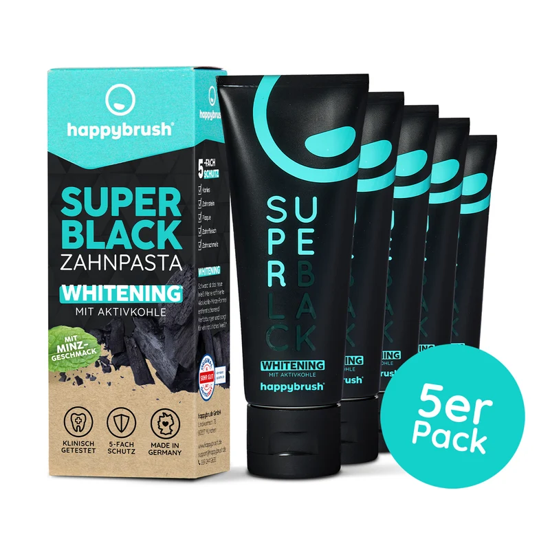 Superblack Whitening Zahnpasta