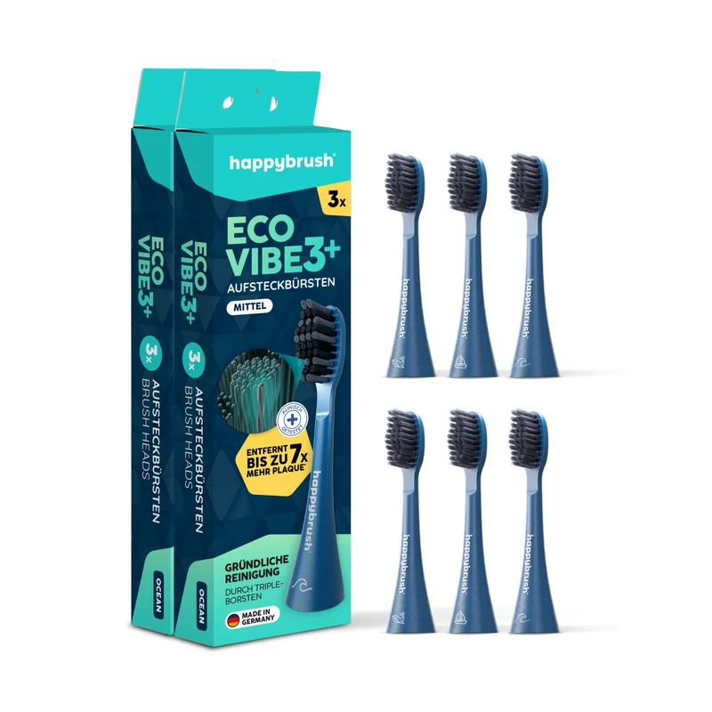 Aufsteckbürsten Eco Vibe 3+ | Ocean/Aurora