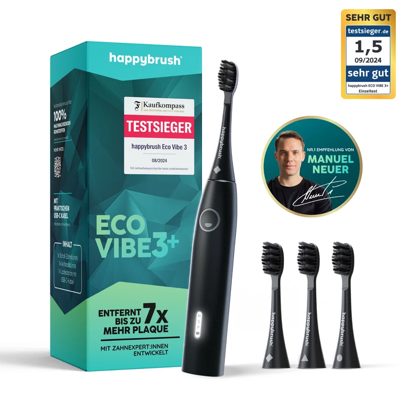 Schallzahnbürste Eco Vibe 3+