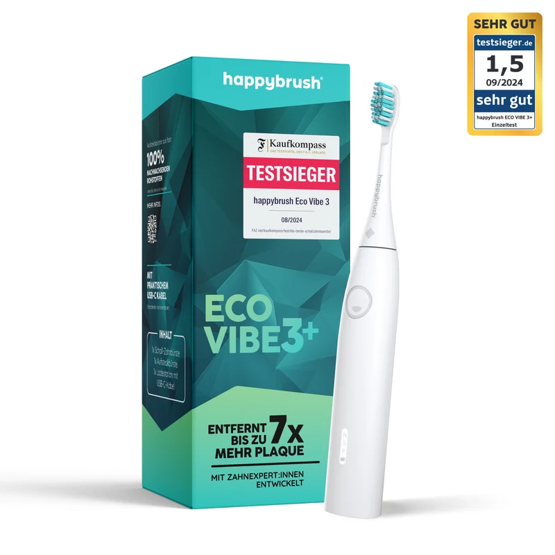Schallzahnbürste Eco Vibe 3+