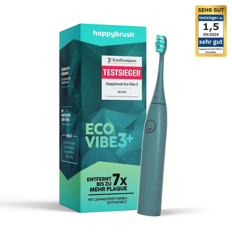 Schallzahnbürste Eco Vibe 3+