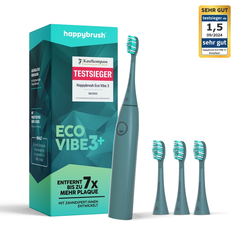 Schallzahnbürste Eco Vibe 3+
