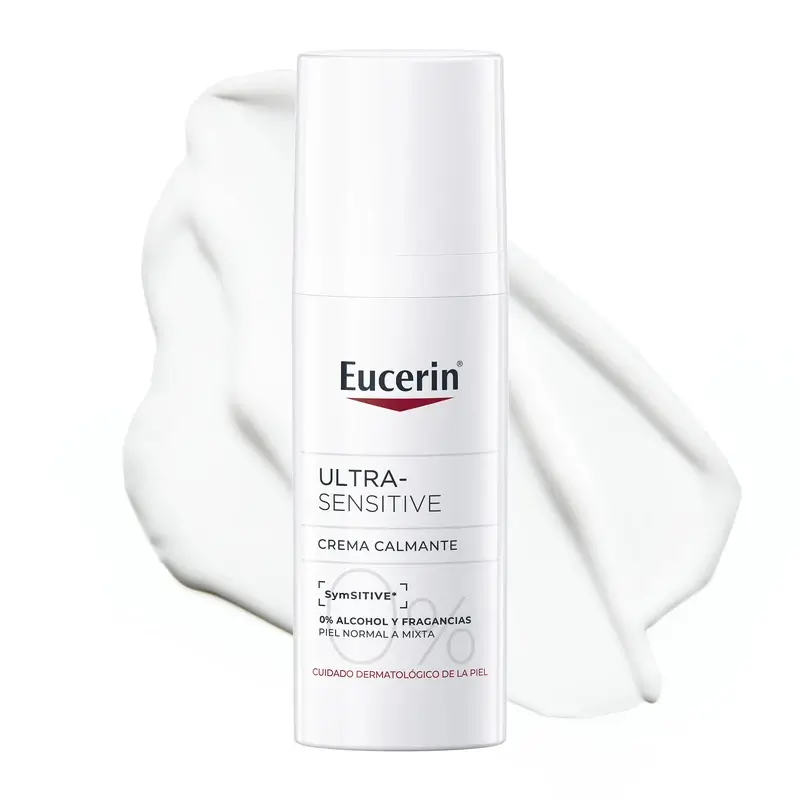 Eucerin Ultra-Sensitive Soothing Cream for Normal to Combination Skin, 50 ml