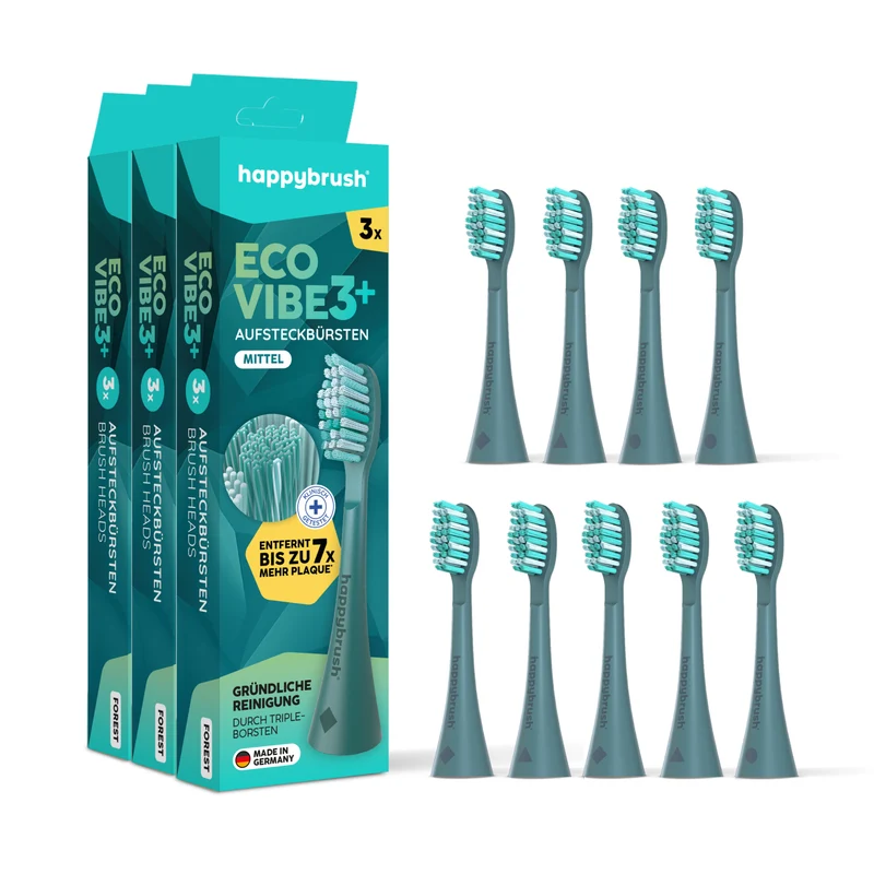 Aufsteckbürsten Eco Vibe 3+ | Forest