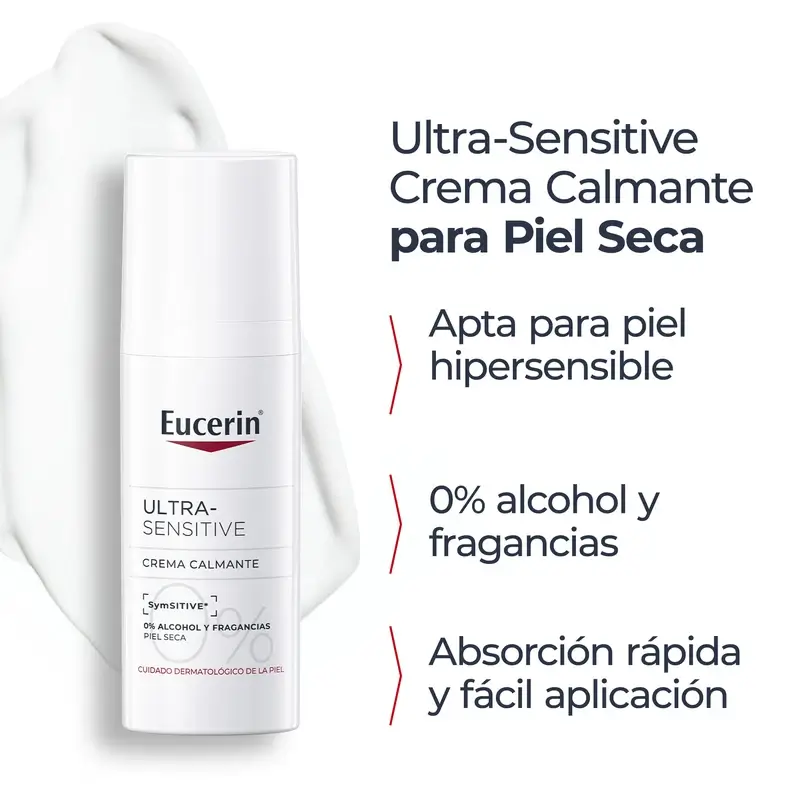 Eucerin Ultra-Sensitive Soothing Cream for Dry Skin, 50 ml