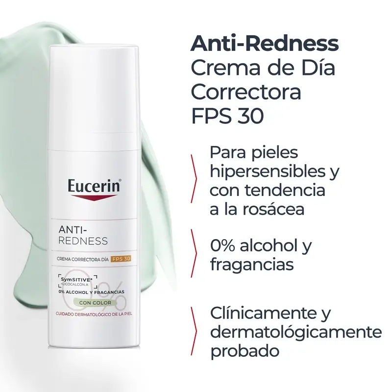 Eucerin Anti-Redness Corrective Day Cream SPF 30, 50 ml