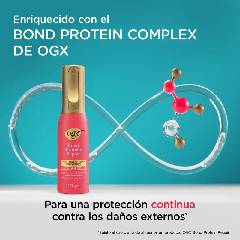 Ogx Bond Repair Leave-In Conditioner, Thermal Protection Spray, Hair Repair, 193 Ml