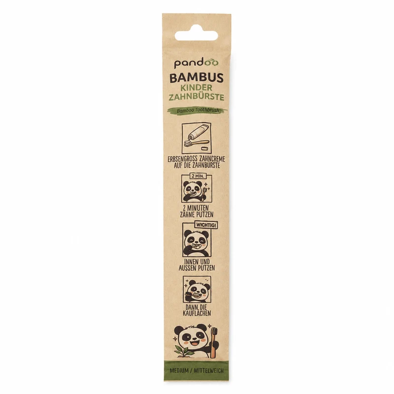Kinder Bambus Zahnbürsten