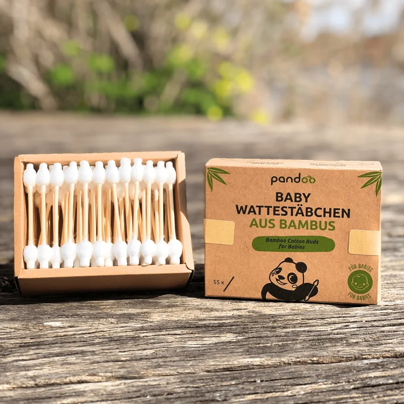 Wattestäbchen für Kinder und Babys mit Sicherheitskopf