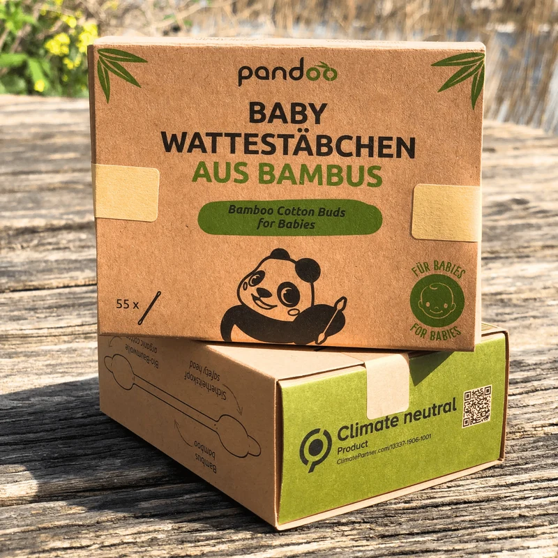 Wattestäbchen für Kinder und Babys mit Sicherheitskopf