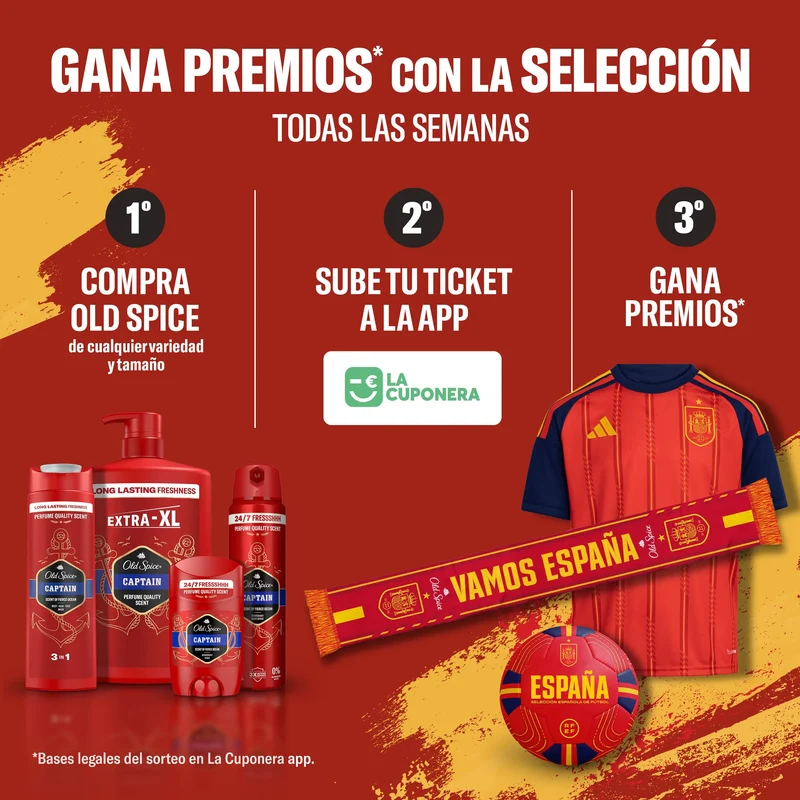 Old Spice Old Spice 3-in-1 Shower Gel, Limited Edition Spanish Selection, 400 ml