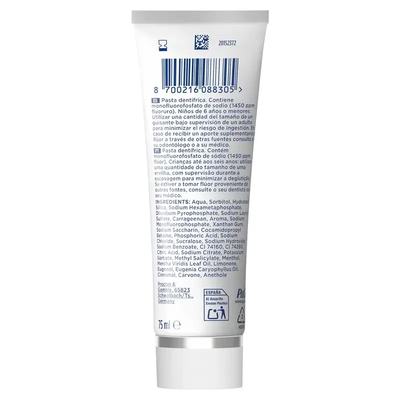 Oral-B 3D White Radiant Whitening Toothpaste, 75 ml, pack of 2