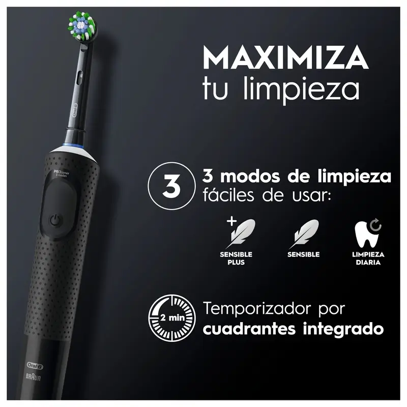 Oral-B Braun Vitality Pro Electric Toothbrush Black, 1 piece