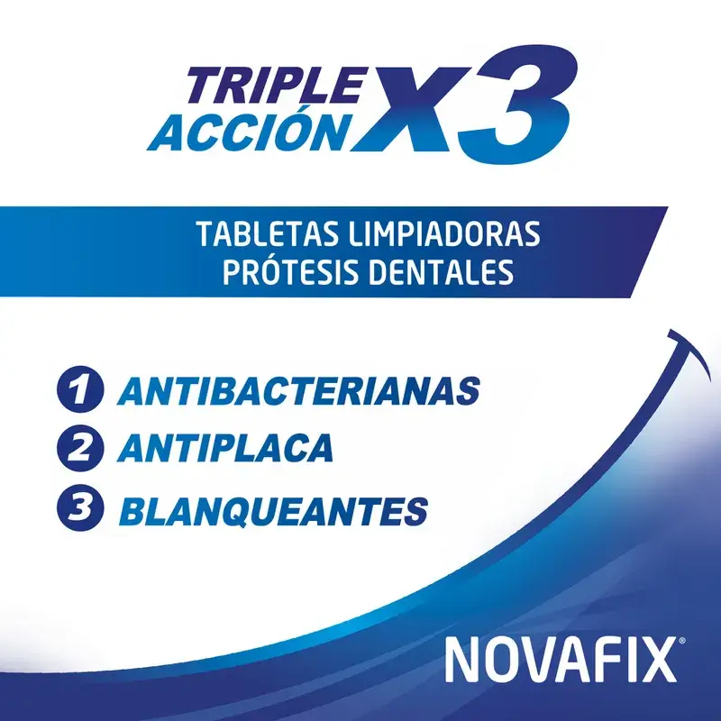 Novafix Triple Action Cleansing Tablets, 96 Units