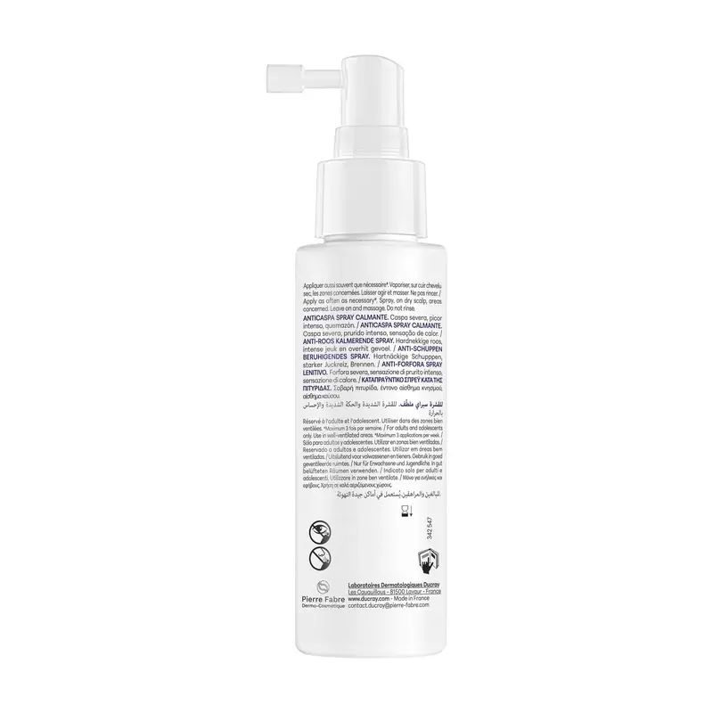 Ducray Kelual Ds Intensive Soothing Spray, 100 ml