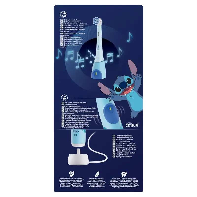Oral B Braun iO2 Children's Stitch Toothbrush