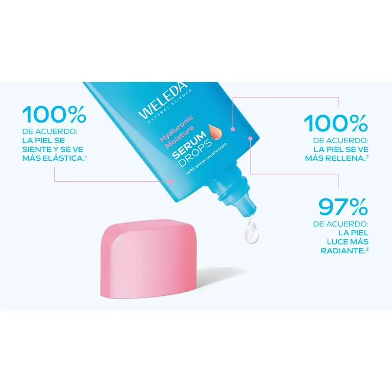 Weleda Moisturising Serum Booster Drops With Hyaluronic Acid, 30 ml