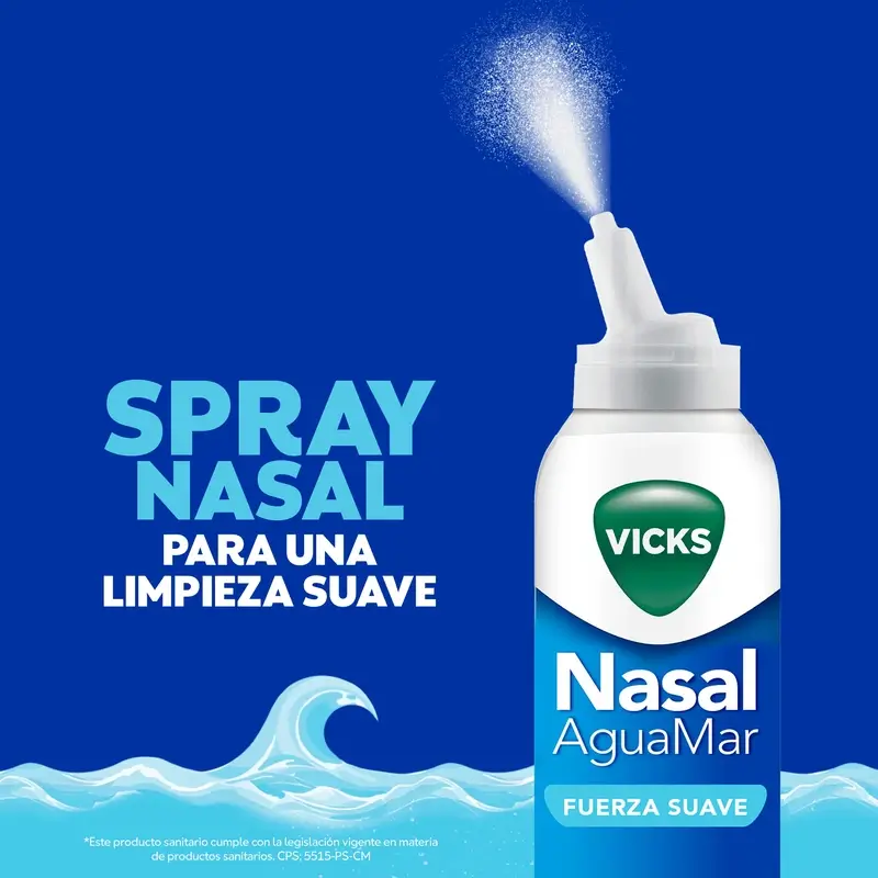 Vicks Nasal Nasal Squirt Mild Strength , 120 ml