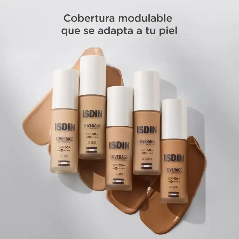 Isdin Coverage 5.0 Bronze Spf50+, 30 gr