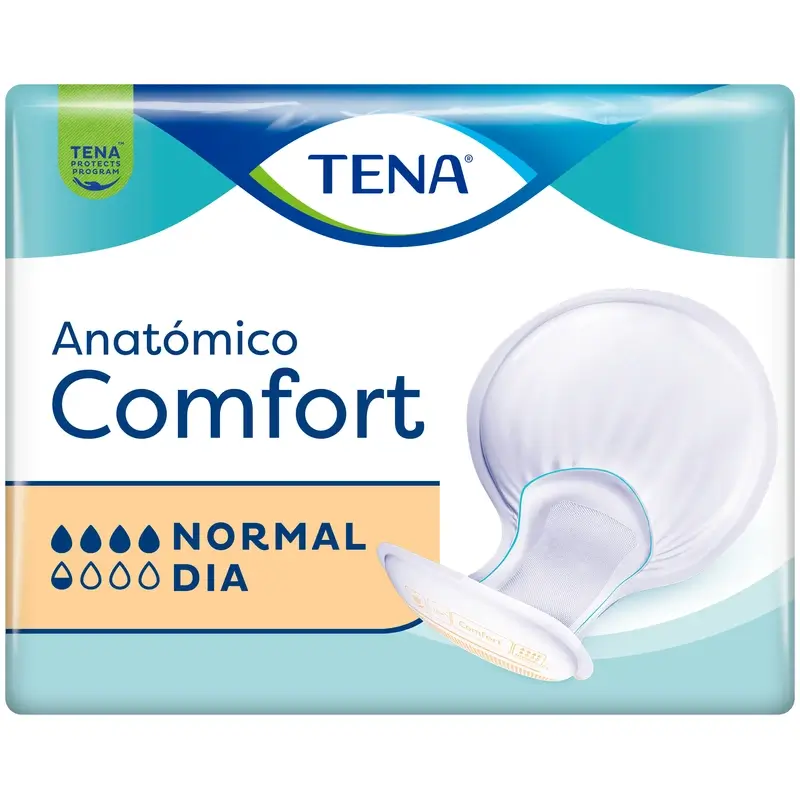 Tena Anatomical Comfort Normal Day , 80 units one size fits all
