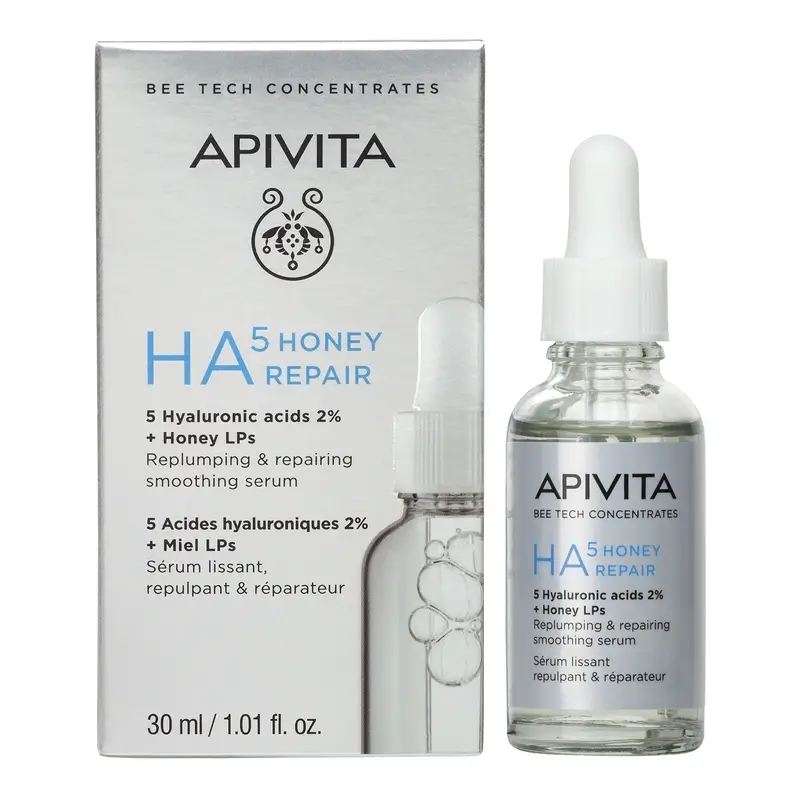 Apivita Bee Tech Honey Corrector Ha5 Serum, 30Ml
