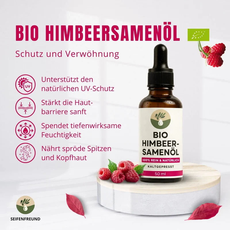 Premium BIO Himbeersamenöl