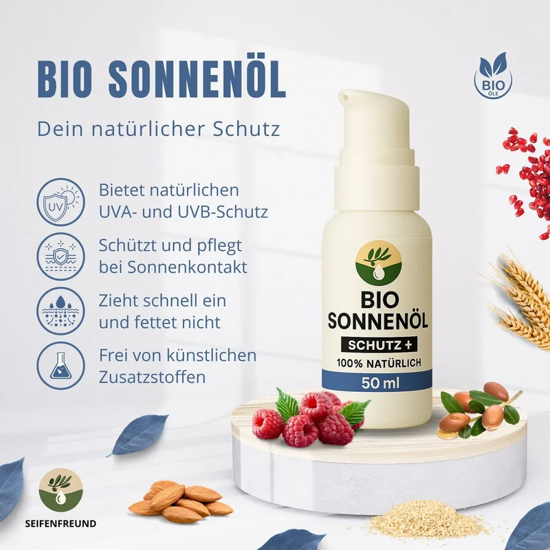 Premium BIO Sonnenöl Schutz+