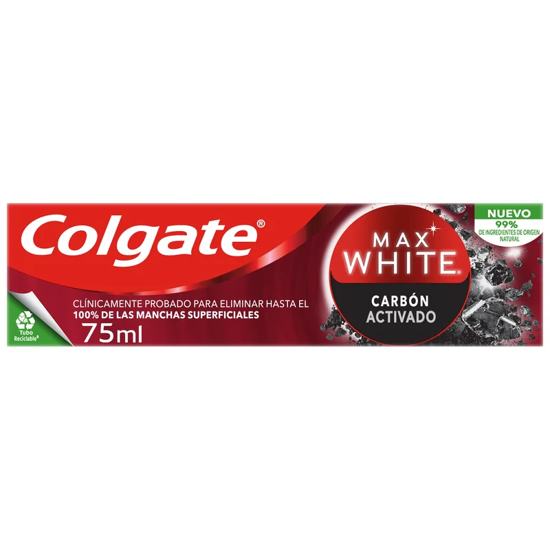 Max White One Activated Charcoal Toothpaste