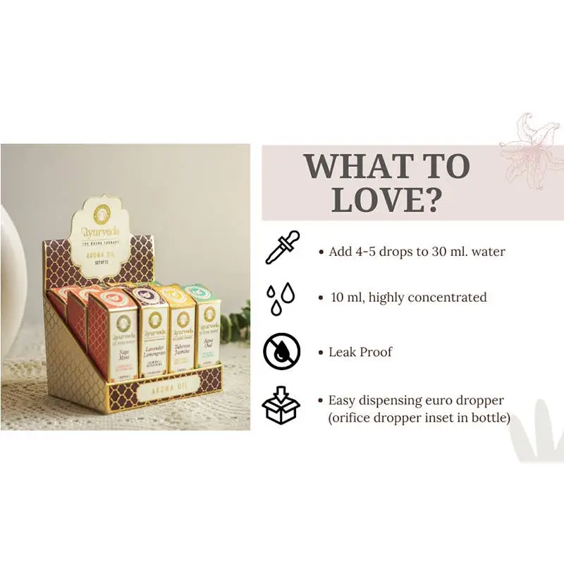 Aromaöl Lavendel und Zitronengras 10 ml