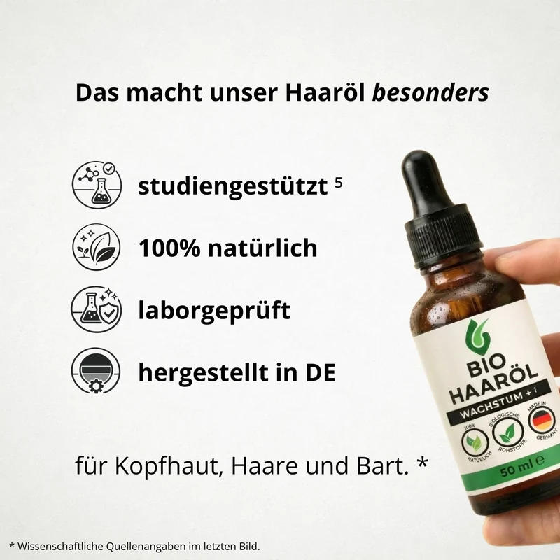 [AMZ] 3x Haaröl + Derma Roller